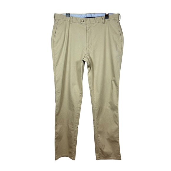 PETER MILLAR Soft Touch, Flat Front Trouser, ME0B48, 38X32 - Picture 1 of 8